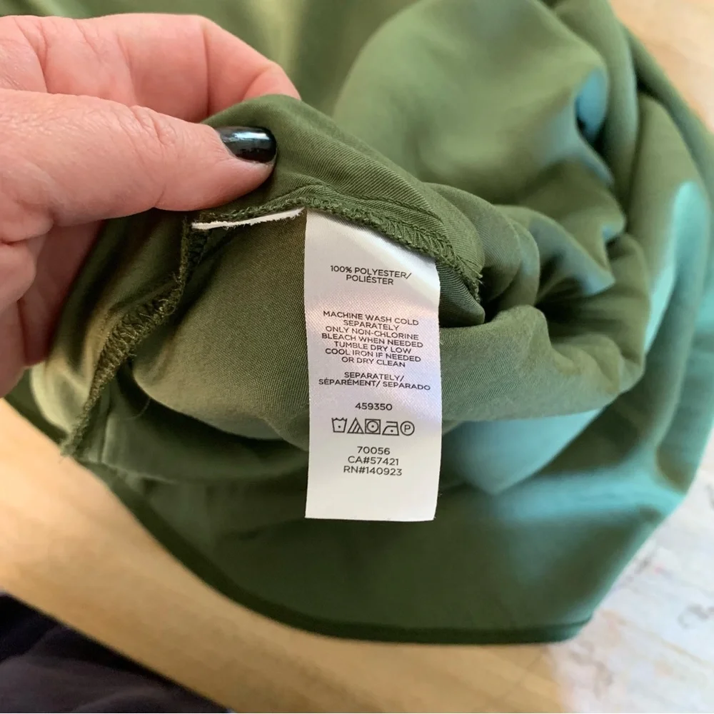 LOFT Green Skirt XS - Picture 6 of 6